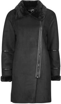 Morgan lammy coat winterjas zwart