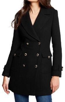 Morgan coat met wol zwart - Foto 2