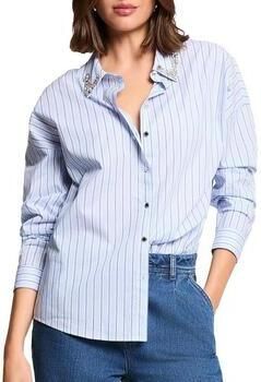 Morgan gestreepte blouse blauw - Foto 3