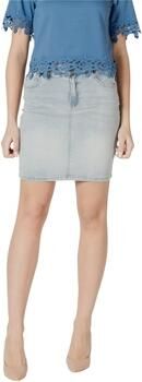 Morgan spijkerrok light blue denim