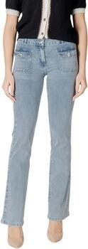 Morgan high waist bootcut jeans light blue denim