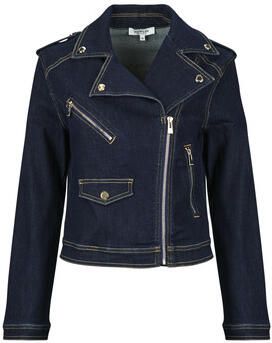 Morgan spijkerjas dark blue denim - Foto 4