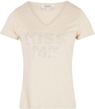 Morgan T-shirt beige