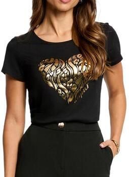 Morgan T-shirt Korte Mouw Serigraphie1
