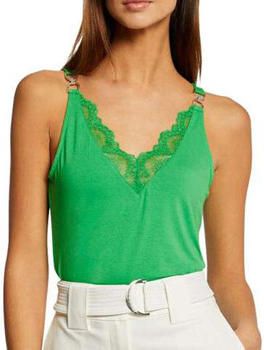 Morgan top met kant groen - Foto 2