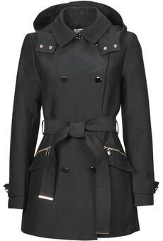 Morgan trenchcoat jas met ceintuur zwart - Foto 4