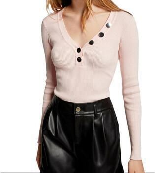 Morgan gebreide trui lichtroze