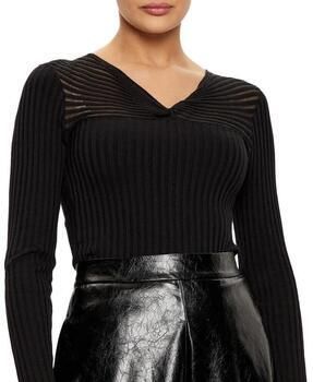 Morgan gebreide trui zwart