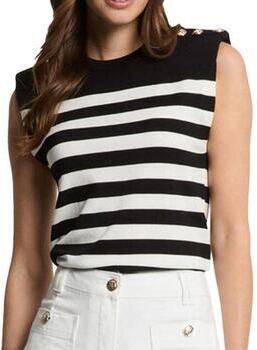 Morgan mouwloze top zwart