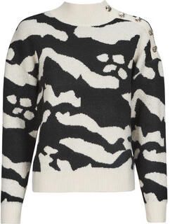 Morgan gebreide trui zwart