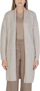 Morgan gebreid vest beige