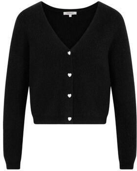 Morgan vest rib gebreid zwart - Foto 4