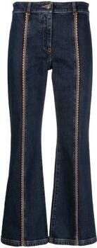 Moschino Stijlvolle broeken voor mannen en vrouwen Blue Dames