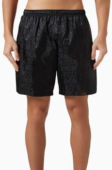 Moschino Korte Broek SWIM SHORT DE BAIN V6122 BLACK