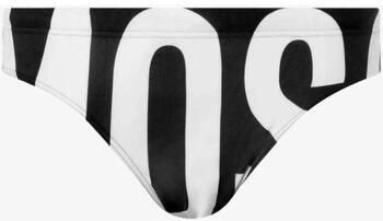 Love Moschino Heren Bikini Slip met Logo Print Black
