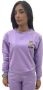 Moschino Trainingshemd Gezellig en Stijlvol Purple Dames - Thumbnail 1