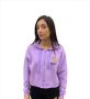 Moschino Sweatshirt met rits Purple Dames - Thumbnail 1