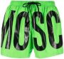 Moschino Heren Zwemkleding Lente Zomer Collectie Green Heren - Thumbnail 1