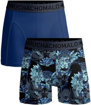 Muchachomalo Boxers Boxershorts 2-Pack Budavir Blauw