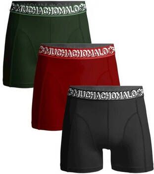 Muchachomalo Boxers Boxershorts 3-Pack Solid 379