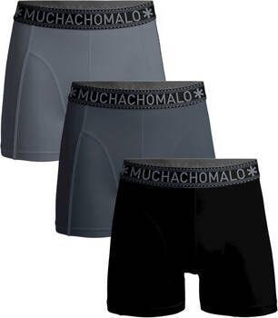 Muchachomalo Boxers Boxershorts 3-Pack Solid1010-513