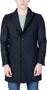 Mulish Blauwe Reverskraag Button-Up Jas Blue Heren