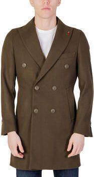 Mulish Stijlvolle Groene V-hals Jas Green Heren