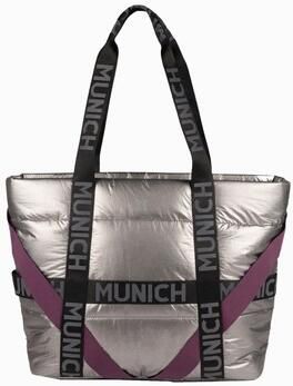 Munich Tas 7113766m Glossy Shopper Chrome