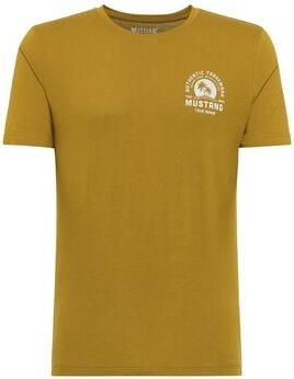 Mustang T-shirt Korte Mouw Alex C Print