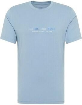 Mustang T-shirt Korte Mouw Alex C Print