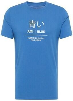 Mustang T-shirt Korte Mouw Alex C Print