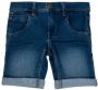 Name it KIDS slim fit denim short NKMSILAS medium blue denim Blauw Jongens Stretchdenim 122 - Thumbnail 2