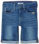 Name it KIDS slim fit jeans bermuda NKMTHEO stonewashed Denim short Blauw Jongens Stretchdenim 134 - Thumbnail 2