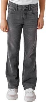 Name it KIDS bootcut fit jeans NKFPOLLY black denim Grijs Meisjes Stretchdenim 110 - Foto 6