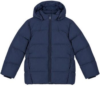 NAME IT KIDS gewatteerde jas donkerblauw Polyester Capuchon - Foto 3