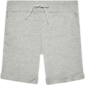 Name it KIDS regular fit sweatshort NKMVERMO grijs melange Effen 104 - Foto 7
