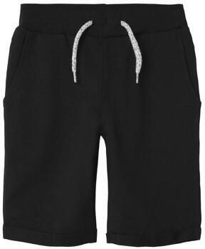 Name it KIDS regular fit sweatshort NKMVERMO zwart Effen 170 - Foto 4