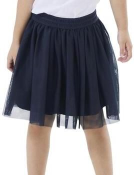 NAME IT MINI rok NMFNUTULLE van gerecycled polyester donkerblauw - Foto 6