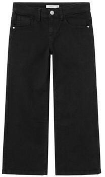 Name It Five-pocketsbroek NKFROSE WIDE TWI PANT 1115-TP NOOS Katoenmix regular fit verstelbare band - Foto 6