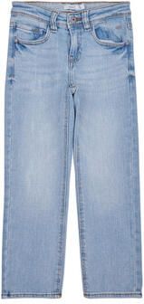 Name it KIDS straight fit jeans NKMRYAN light blue denim Blauw Jongens Stretchdenim 128 - Foto 6