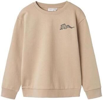 NAME IT KIDS sweater lichtbruin