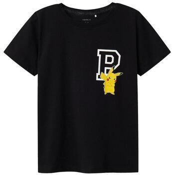 Name It T-shirt NKMDEX POKEMON SS NREG TOP BOX NOOS SKY met geweldige pokémon-motieven op het voor- en achterpand - Foto 8