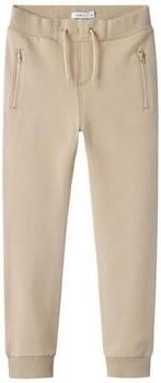 Name it KIDS broek NKMHONK beige Jongens Sweat Effen 116 - Foto 4