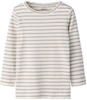 Name It Shirt met lange mouwen NMNBANI LS XSL TOP NOOS Strepen-look in geweldige ribkwaliteit - Foto 4