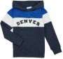 Name it KIDS hoodie NKMBERIK donkerblauw blauw wit Sweater Meerkleurig 134 140 - Thumbnail 2