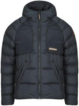 Napapijri Regular fit gewatteerd jack met logopatch model 'MOESA'