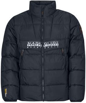 Napapijri Zwarte Rainforest Puffer Jas Mannen Black Heren - Foto 4