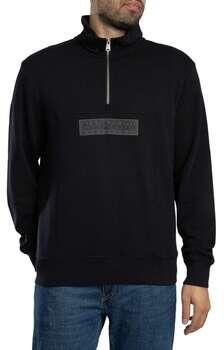 Napapijri Fleece Jack Fleece met ritssluiting en dooslogo
