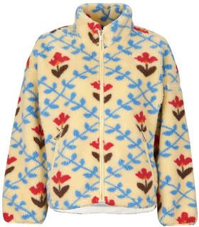 Napapijri Fleece Jack T-SHIMA W AOP FLOWER FDU