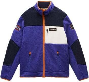 Napapijri Fleece Jack Yupik Full Zip Fleece Jacket Purple Multi